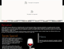 Tablet Screenshot of carpediemcafe.it